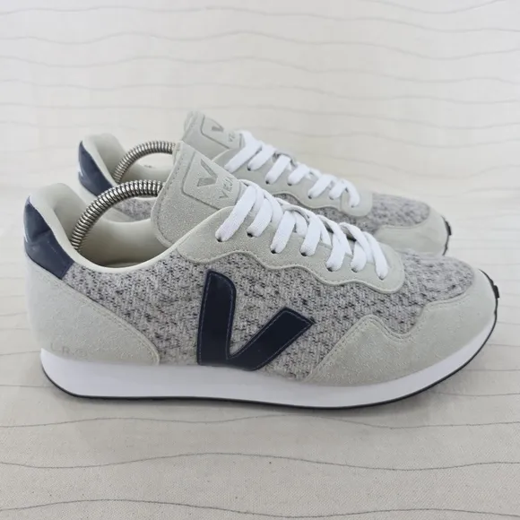 Veja Womens SDU REC Flannel Ivory Snow Nautico Casual Shoes Sneakers Sz 8.5
