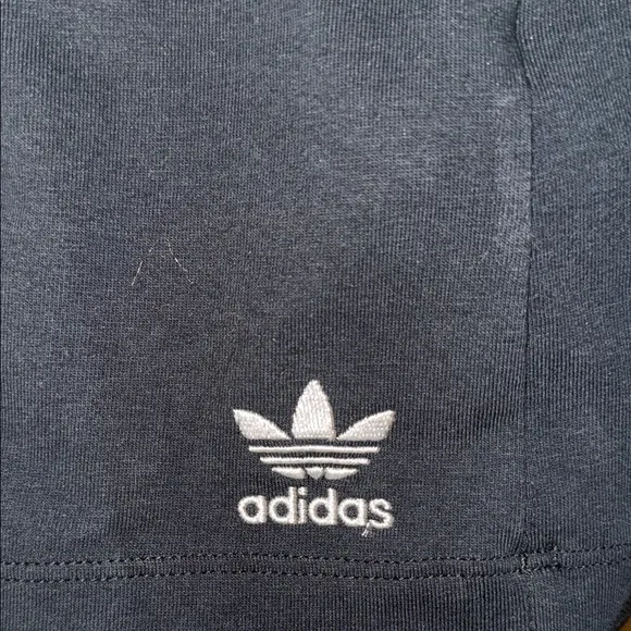 Very Condition Adidas Lace Tee Black Women's Dress