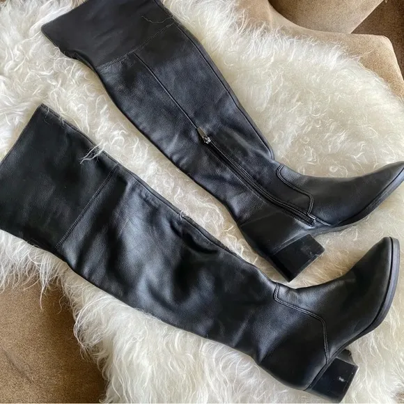 Via Spiga Leather Boots