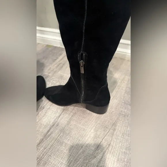 Vince Camuto Kochelda Black Knee-High Boots‎