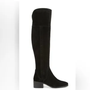 Vince Camuto Kochelda Black Knee-High Boots‎