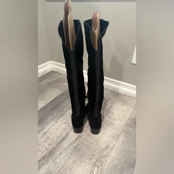 Vince Camuto Kochelda Black Knee-High Boots‎