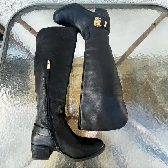 Vince Camuto VC- Beckett Knee High Leather Boots