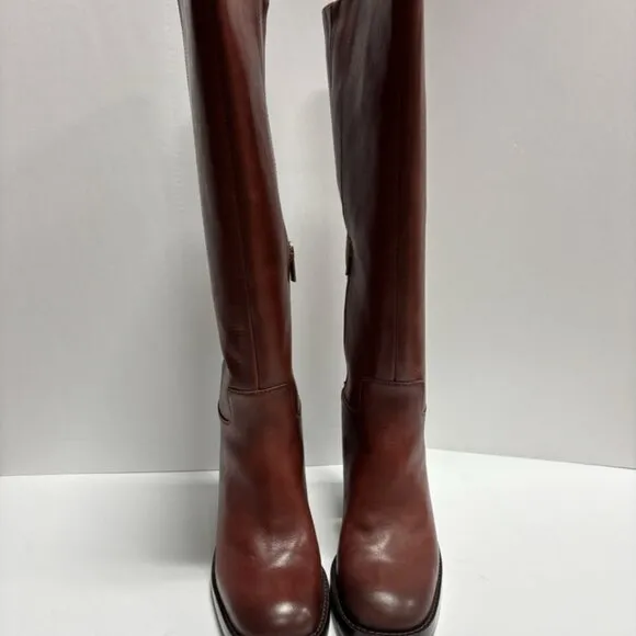 Vince Camuto Women’s Gibi, Cuero Knee High Boots, Size 10, Extra Wide Calf