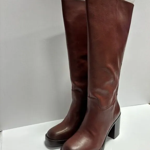 Vince Camuto Women’s Gibi, Cuero Knee High Boots, Size 12M, Extra Wide Calf