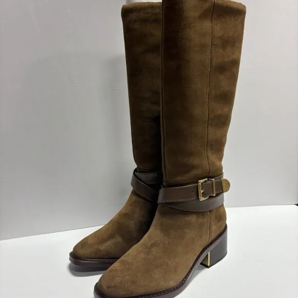 Vince Camuto Women’s Gini, Brown Knee High Boots, Size 11M, Narrow Calf
