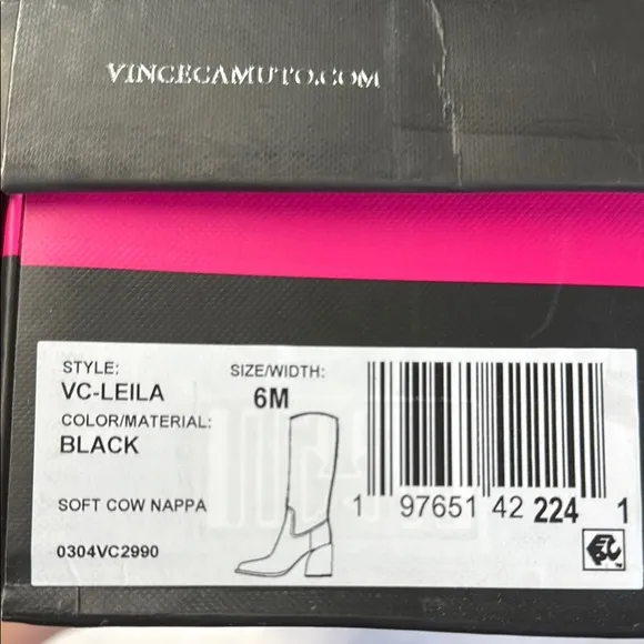 Vince Camuto Women's Leila Knee High Boot- Size 6M