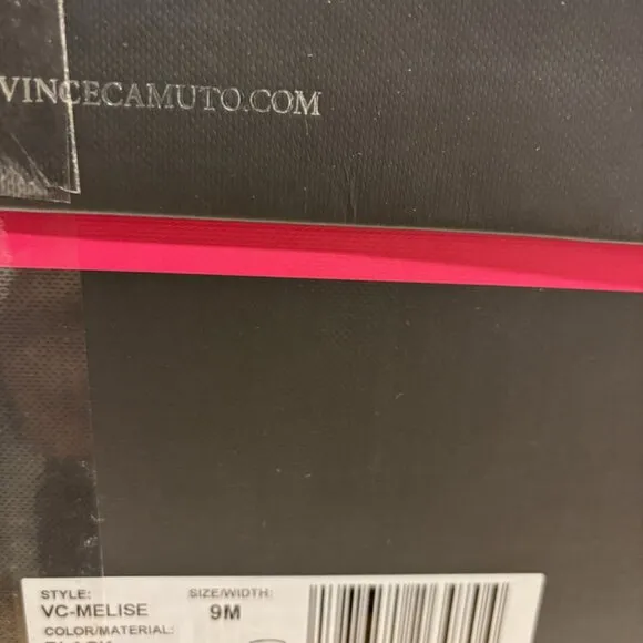 Vince Camuto Women’s Melise, Black Knee High Boots, Size 9 M