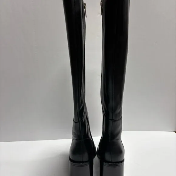 Vince Camuto Women’s Seshon, Black Knee High Boots, Size 6.5 M