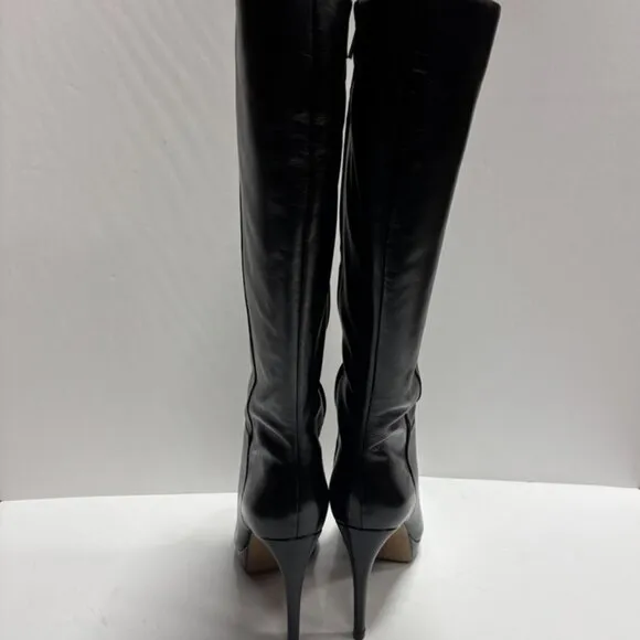 Vince Camuto Women’s Valeria, Black Knee High Boots, Size 9W, Extra Wide Calf