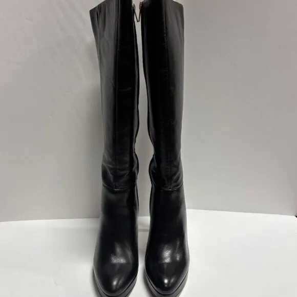 Vince Camuto Women’s Valeria, Black Knee High Boots, Size 9W, Extra Wide Calf