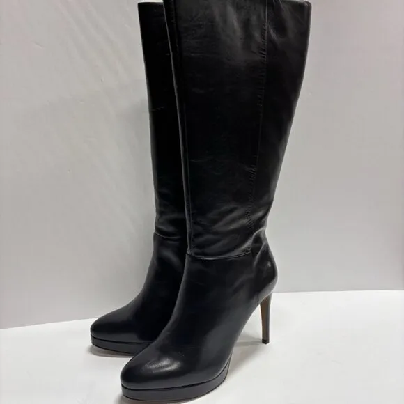 Vince Camuto Women’s Valeria, Black Knee High Boots, Size 9W, Extra Wide Calf
