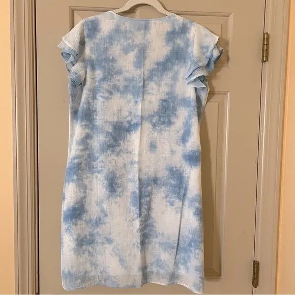 Vineyard Vines Women’s Ocean Breeze Tie Dye Vineyard Tunic Dress, Size M