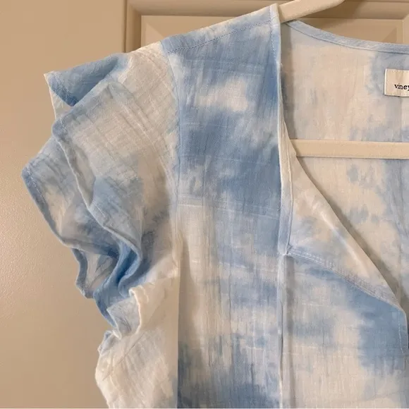 Vineyard Vines Women’s Ocean Breeze Tie Dye Vineyard Tunic Dress, Size M