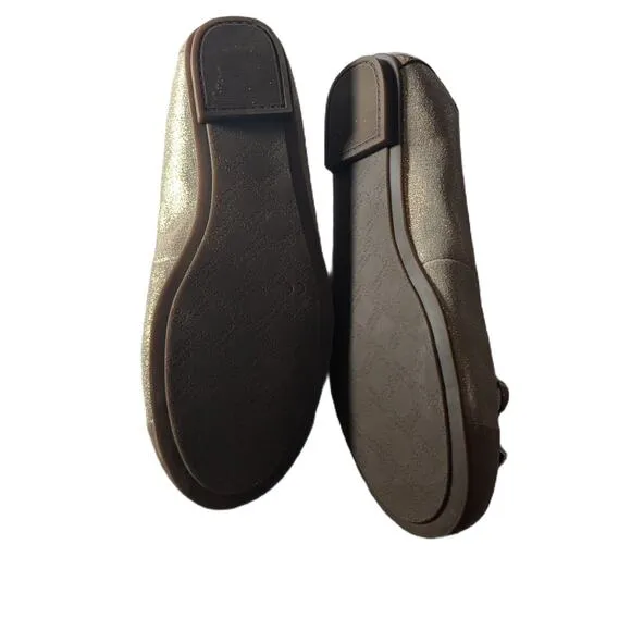 VIONIC Minna bow ballet slippers flats shoes Women's Size 6.5 in Gold