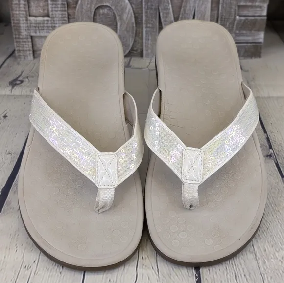 Vionic Tide Sequins Sandals with Orthaheel® Technology