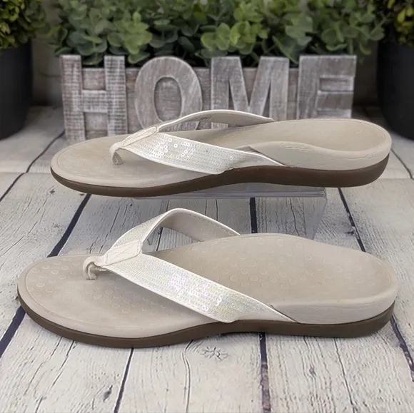 Vionic Tide Sequins Sandals with Orthaheel® Technology