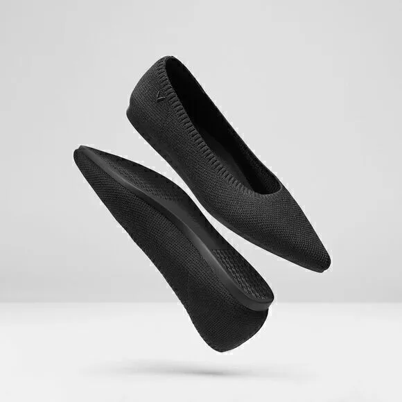 VIVAIA Pointed-Toe Ballet Flats‎ (Aria 5°) EUR 38 US 7-7.5