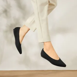 VIVAIA Pointed-Toe Water Repellent Ballet Flats  EU39‎ US8