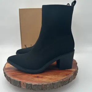 Vivaia Whitney Ankle Boot US 7.5 EU 38.5 Pointed Toe Slim Western Modern $160
