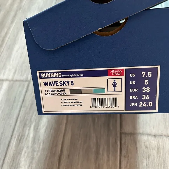 Wave Sky 5 Mizuno Running shoes athletic sneakers