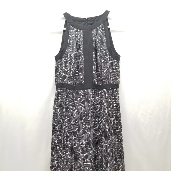 WHBM Printed Maxi Dress size 4