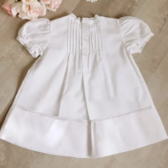 White Heirloom Dress Bonnet Shoe Blanket Set Feltman Brothers GIFT SET NWT