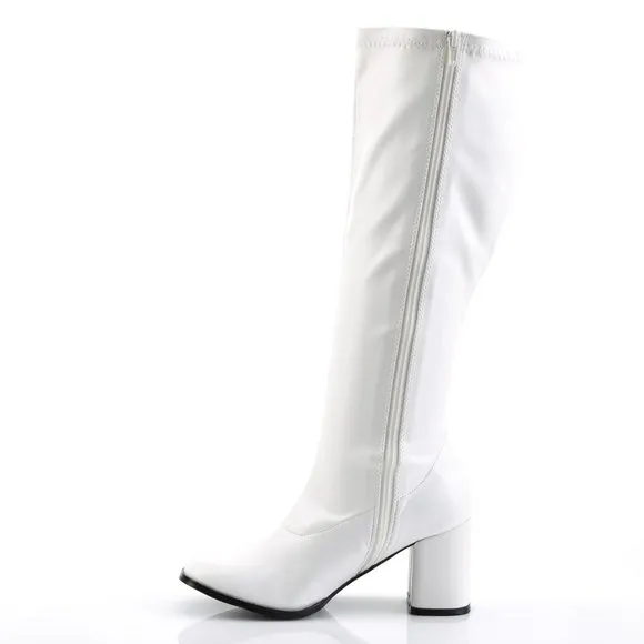 Wide Knee High Heel Boots
