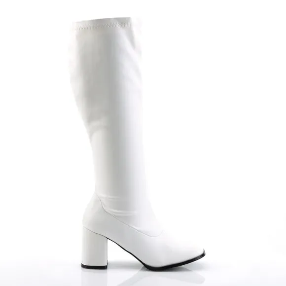 Wide Knee High Heel Boots