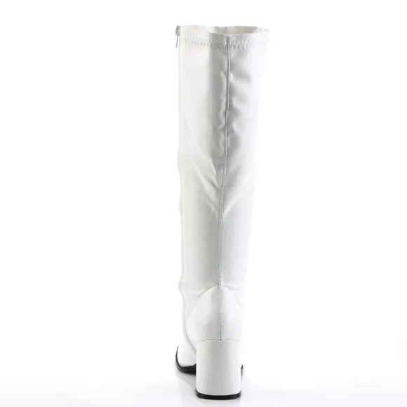 Wide Knee High Heel Boots