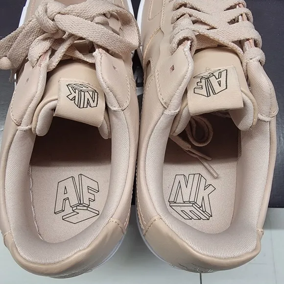 WMNS NIKE AIR FORCE 1 AF1 PIXEL PARTICLE BEIGE SZ 8 [CK6649-200] NIB