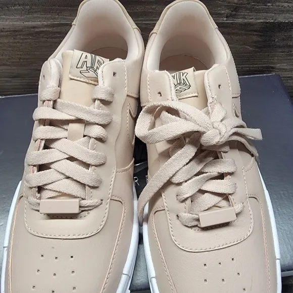 WMNS NIKE AIR FORCE 1 AF1 PIXEL PARTICLE BEIGE SZ 8 [CK6649-200] NIB