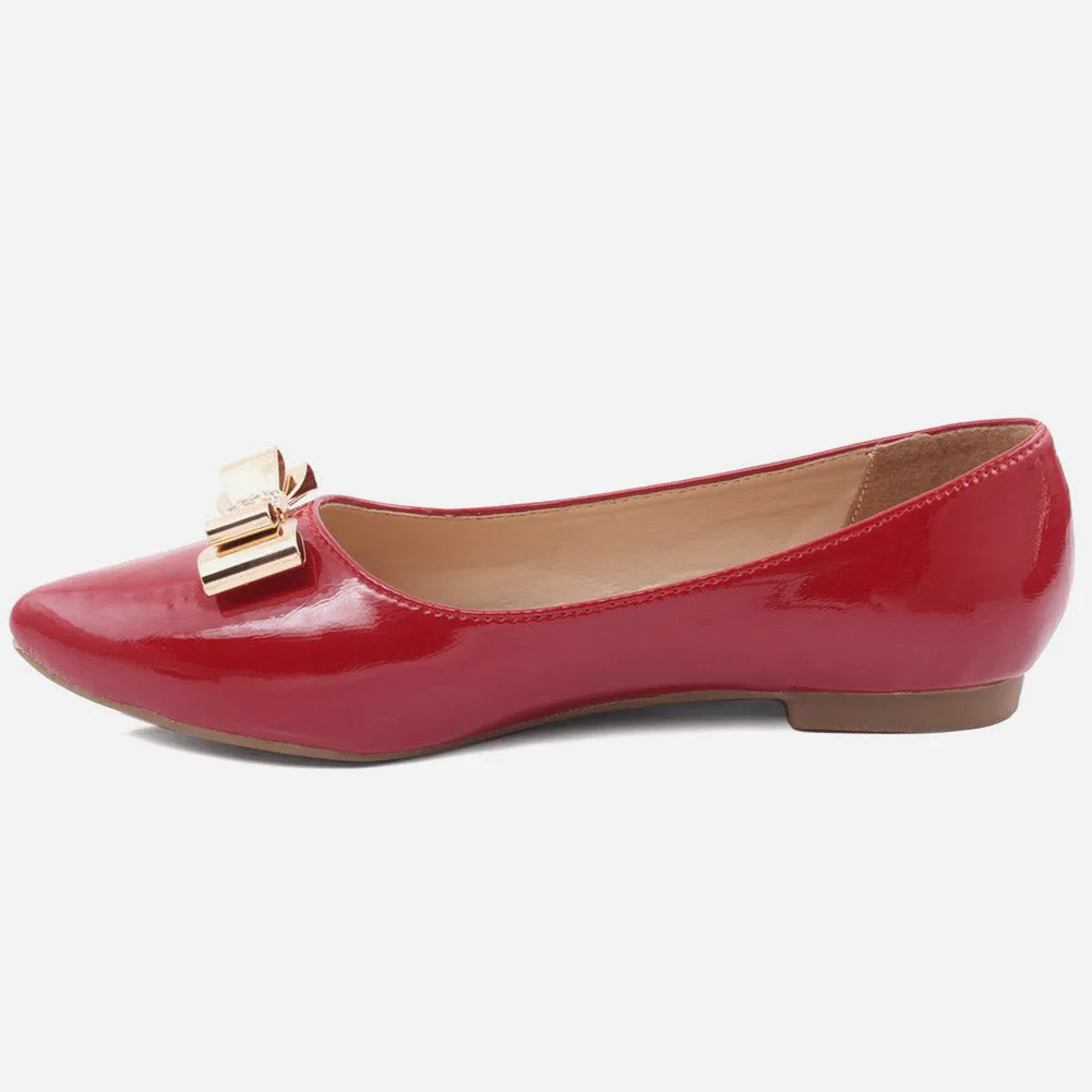 WOMEN "LIV" EYE CATCHING PATENT UPPER SHOES
