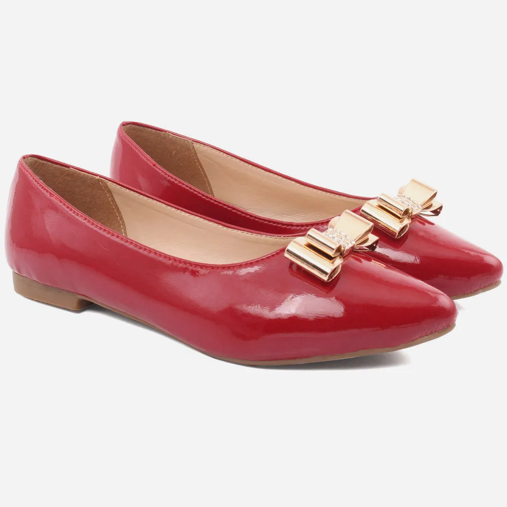WOMEN "LIV" EYE CATCHING PATENT UPPER SHOES