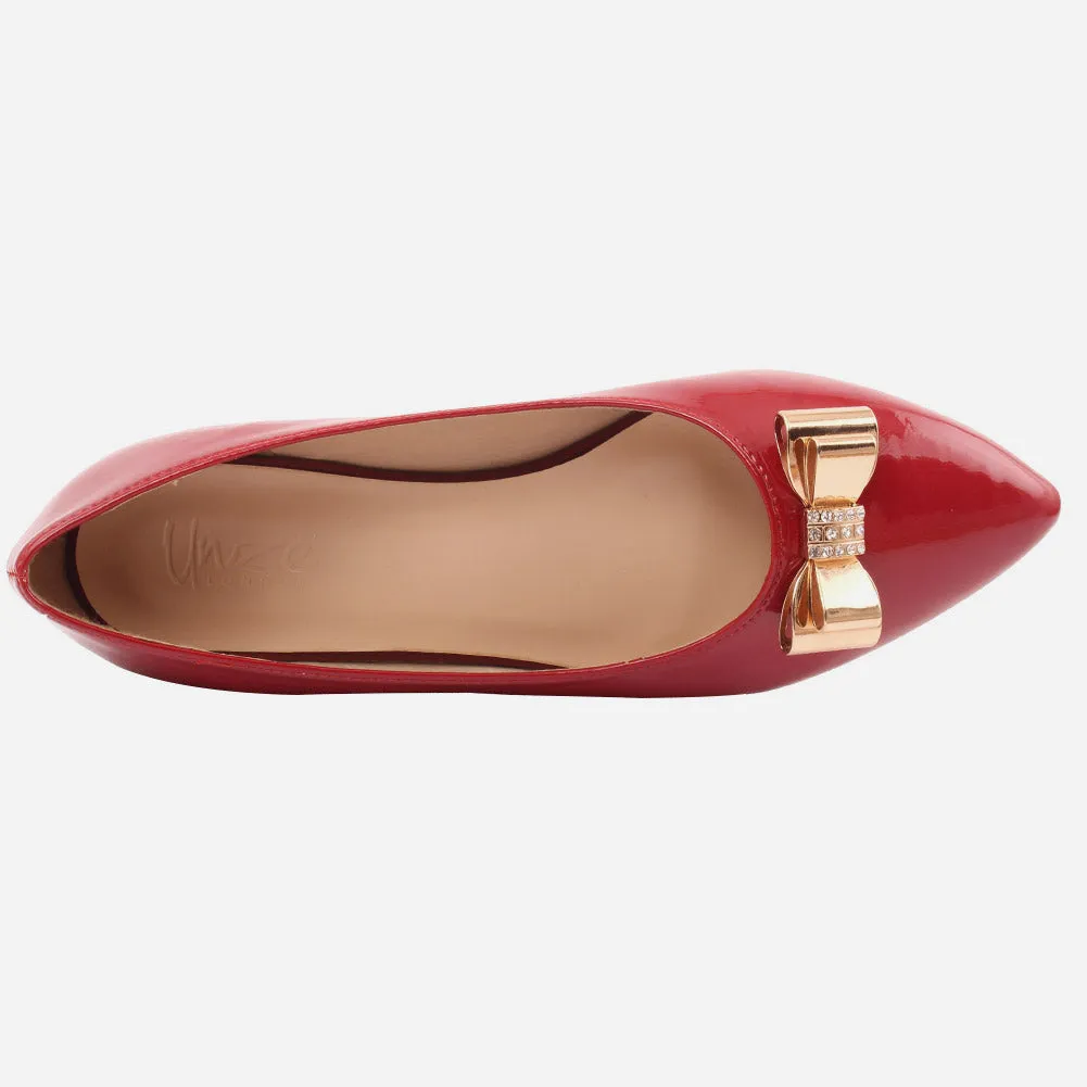 WOMEN "LIV" EYE CATCHING PATENT UPPER SHOES
