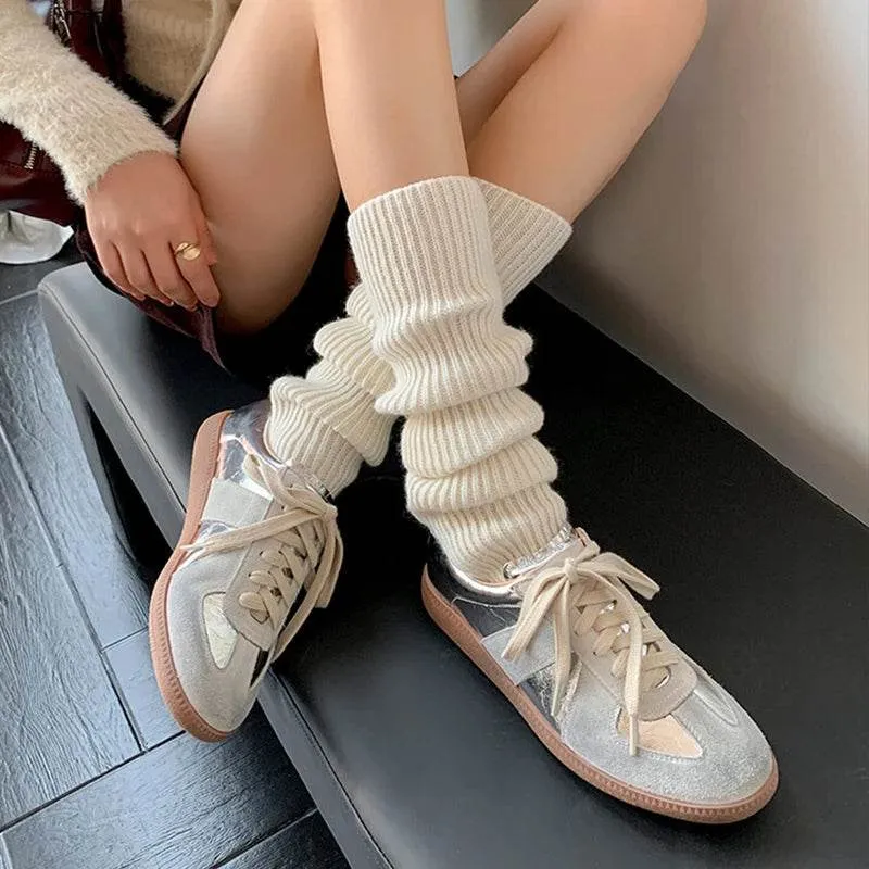 Women's Casual Shoes - Leather Flats - Tennis Athletic Sneakers - CS8301