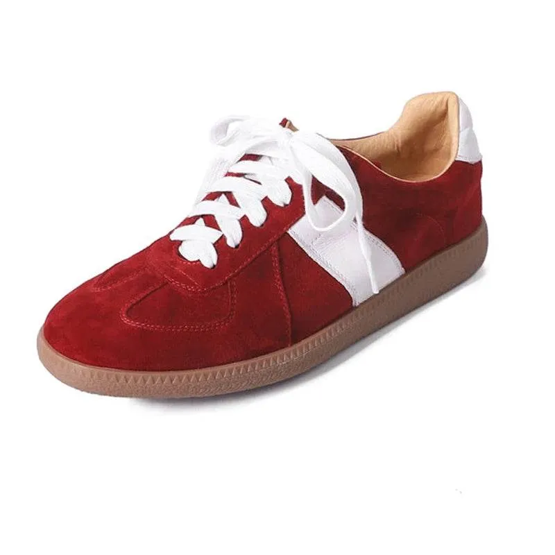 Women's Casual Shoes - Leather Flats - Tennis Athletic Sneakers - CS8301