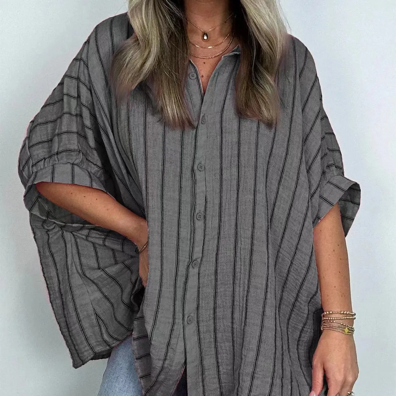 Women's Casual Striped Shirt