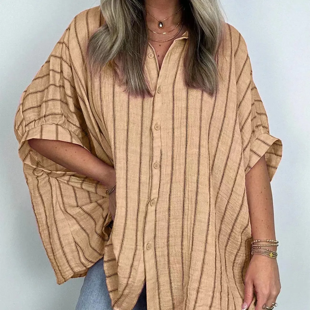 Women's Casual Striped Shirt