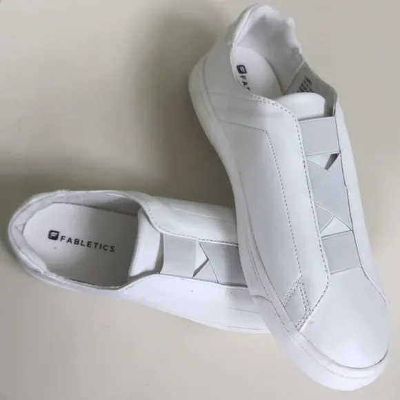Women's Fabletics White Laurel Shoes Size 10