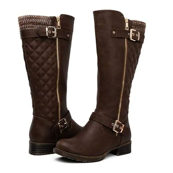 Women's Fashion Boots New, Brown!