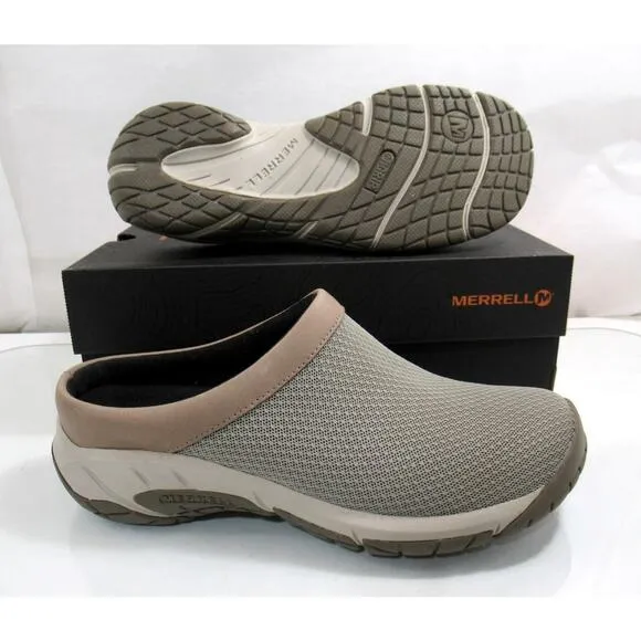 Women's Merrell Encore Breeze 4 Clog Slide Slip On Comfort Aluminum Size 10