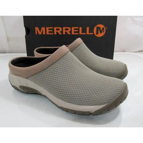 Women's Merrell Encore Breeze 4 Clog Slide Slip On Comfort Aluminum Size 10