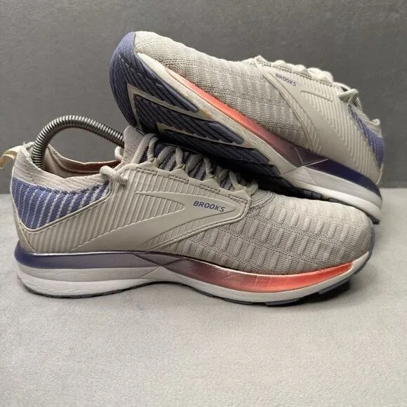 Womens Size 8.5 (B) Brooks Ricochet 2 LE Shoes Grey Athletic Running Sneakers