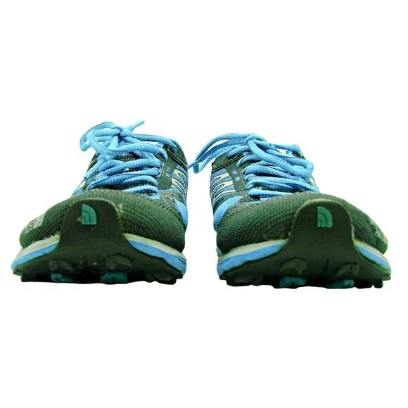 Womens The North Face Cradle Running Shoes TB1C 566292 Blue and Gray Size 7.5