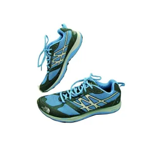 Womens The North Face Cradle Running Shoes TB1C 566292 Blue and Gray Size 7.5