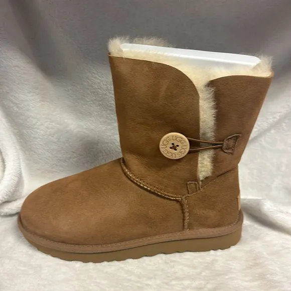 Women's Ugg Bailey Button Shearling-Lined Boots