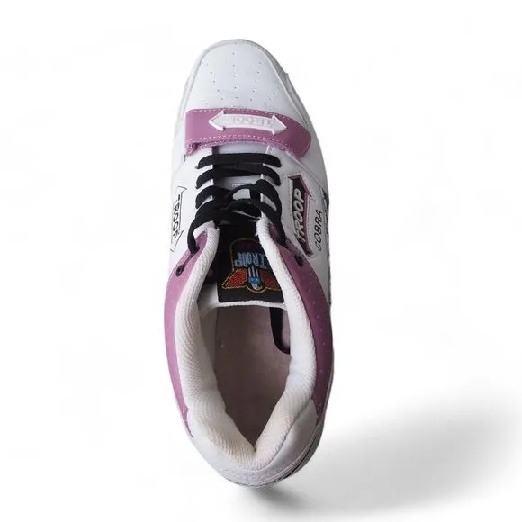 World of Troop Cobra Low Casual Sneakers 1CM00662-118 White / Purple Men's 11