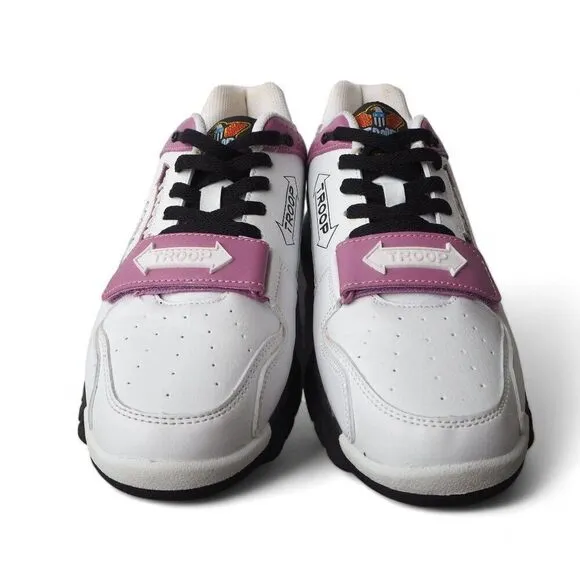 World of Troop Cobra Low Casual Sneakers 1CM00662-118 White / Purple Men's 11