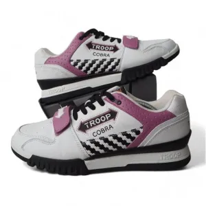World of Troop Cobra Low Casual Sneakers 1CM00662-118 White / Purple Men's 11